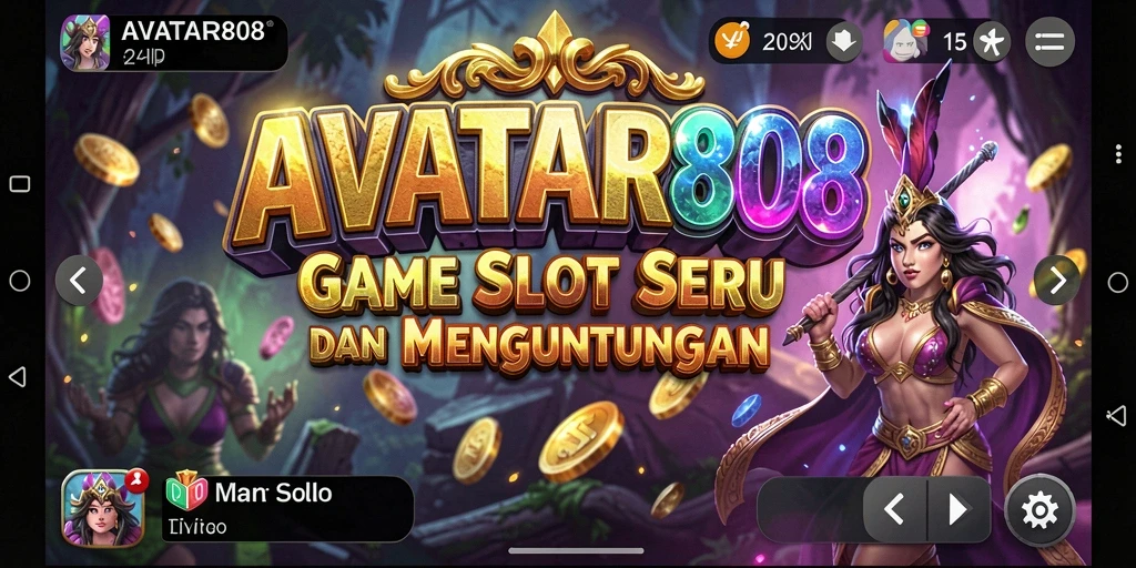 Tampilan menarik dari gameplay AVATAR808 yang menawarkan pengalaman Slot yang mengasyikkan.