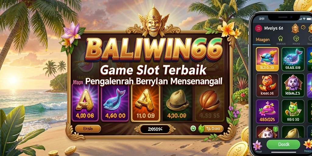 Gameplay seru dari BALIWIN66 dengan mesin slot yang menarik.