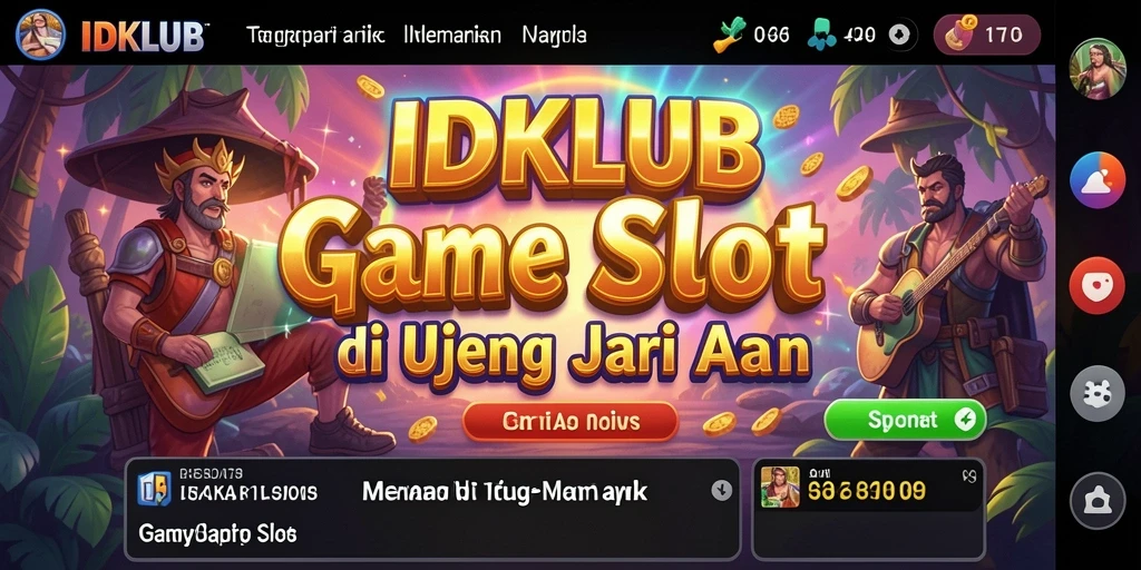Screenshot gameplay Slot yang menampilkan keseruan bermain IDKLUB.