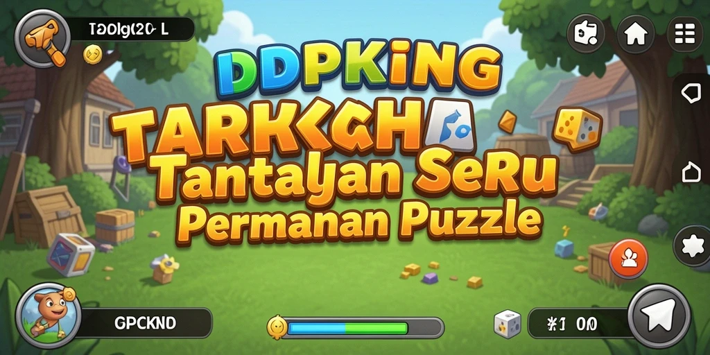 Tampilan gameplay IDPKING yang menantang dan mendebarkan.