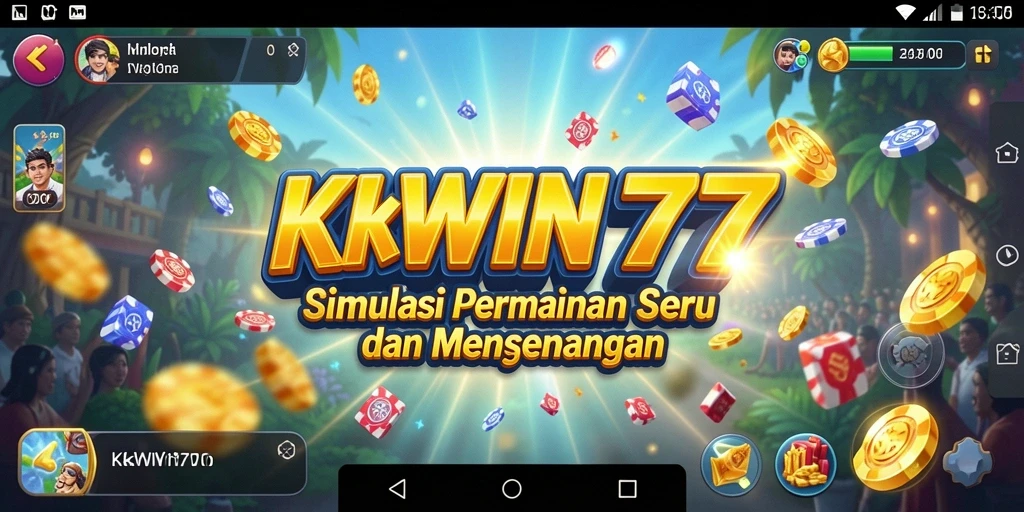 Screenshot gameplay KKWIN777 yang mengasyikkan dan interaktif.
