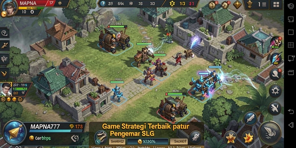 Tampilan gameplay menarik dari MAPNA777 dengan aksi SLG yang seru.