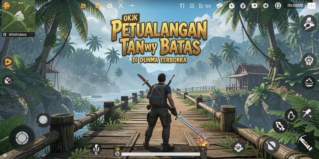 Gameplay menarik di dunia terbuka OKJK