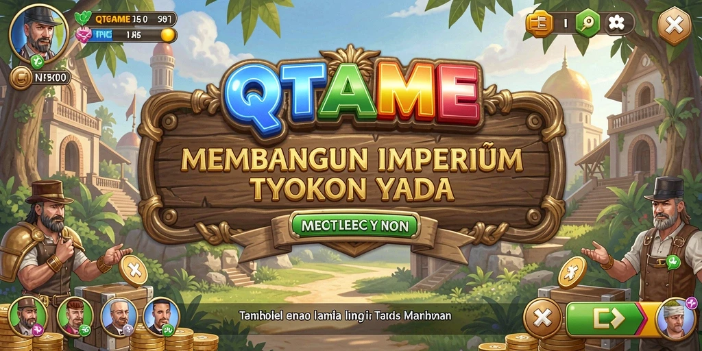 Screenshot utama menampilkan keseruan gameplay Tycoon yang memikat.