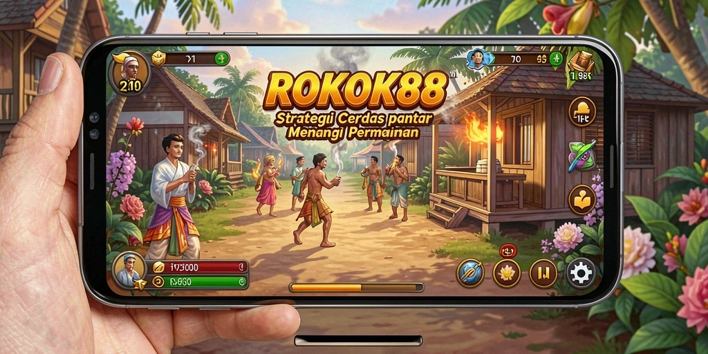 Tampilan gameplay ROKOK88 yang menarik dan menantang.