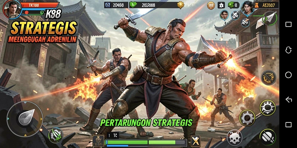 Screenshot TKP188 menampilkan aksi strategis yang mendebarkan.