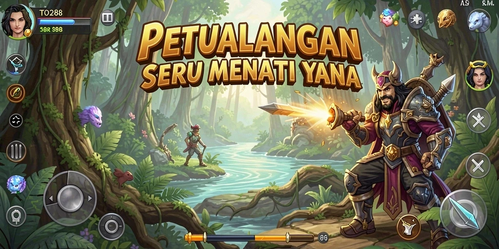 Gameplay TO288 yang mendebarkan dalam dunia petualangan.