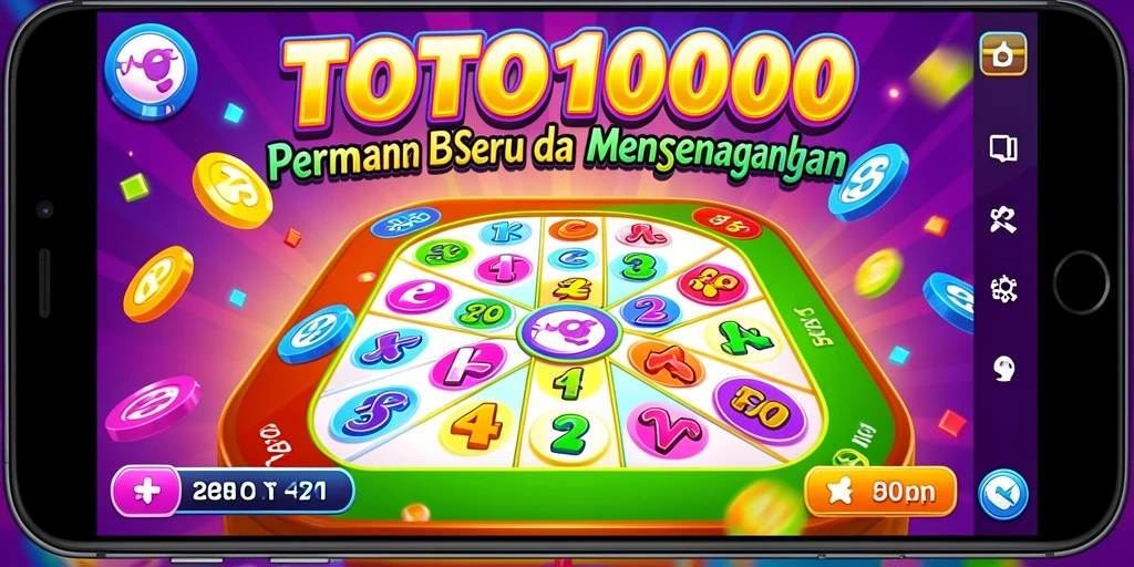 Tampilan menarik dari TOTO1000 dengan gameplay Bingo yang seru.