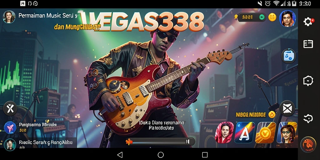 Tampilan gameplay VEGAS338 yang penuh warna dan menarik.